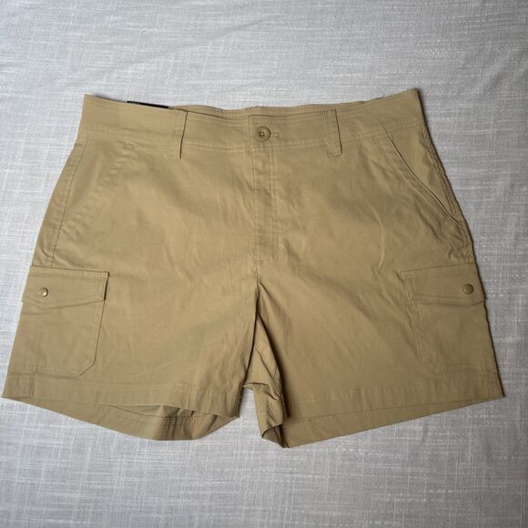 NEW- Eddie Bauer Ladies Cargo Pocket Short Size 14 Khaki - NWT MSRP $59 - Picture 6 of 16